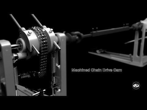 DW Machined Chain Drive Double Pedal-2