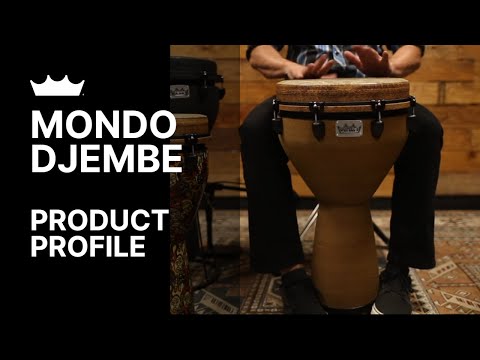 Remo DJ-0014-05 Mondo Djembe Drum - Earth, 14"-zoom-