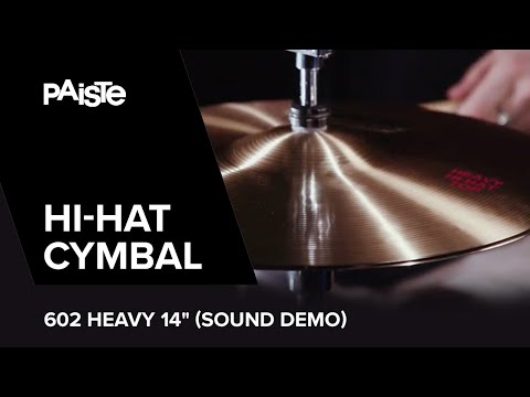 Paiste Formula 602 14" Heavy Hi Hats-2