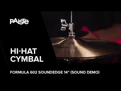 Paiste Formula 602 14" Soundedge Hi Hats-zoom-