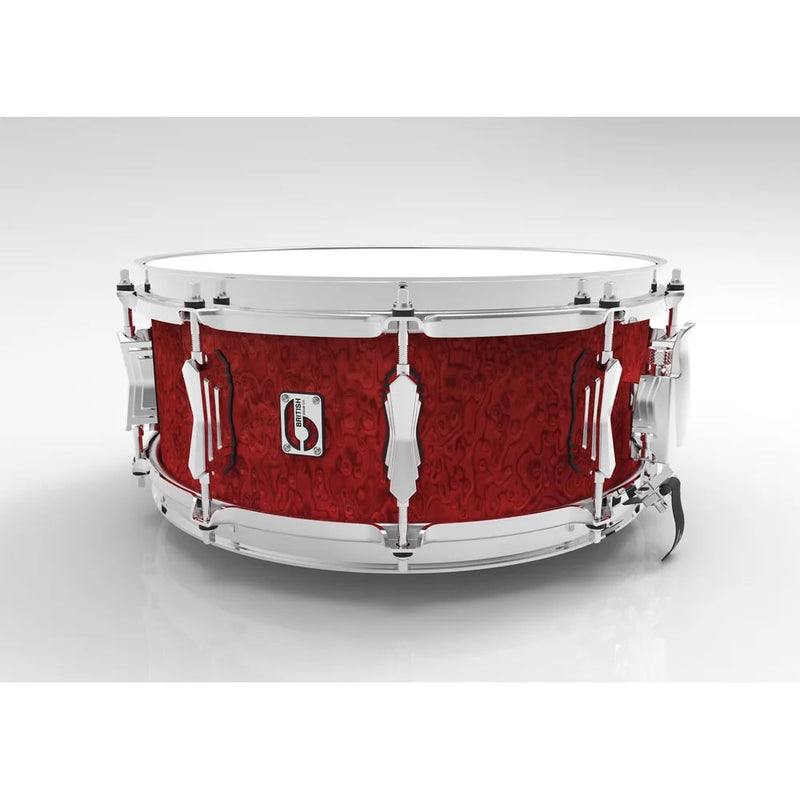 BDC Legend 14x6.5 Buckingham Scarlett Snare Drum (SDS 10th Anniversary Promo)-zoom-