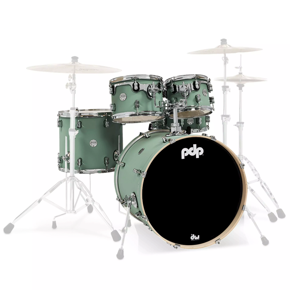 PDP Concept Maple 22" 5pc Shell Pack (Satin Seafoam) (SDS Anniversary Promo)-1