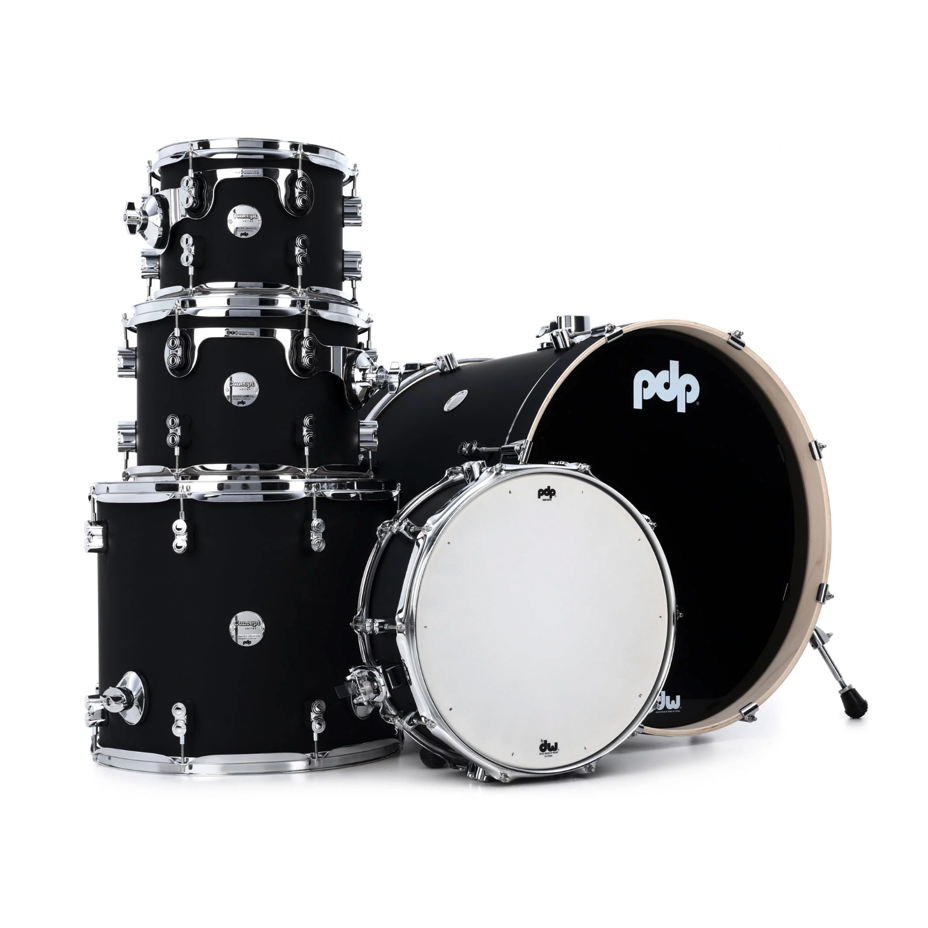PDP Concept Maple 22" 5pc Shell Pack (Satin Black) (SDS Anniversary Promo)-zoom-1