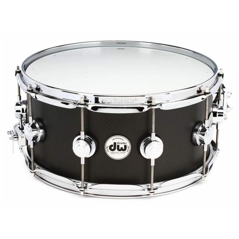DW Collector's Series Space Carbon Fiber 14x6.5 Snare Drum-zoom-