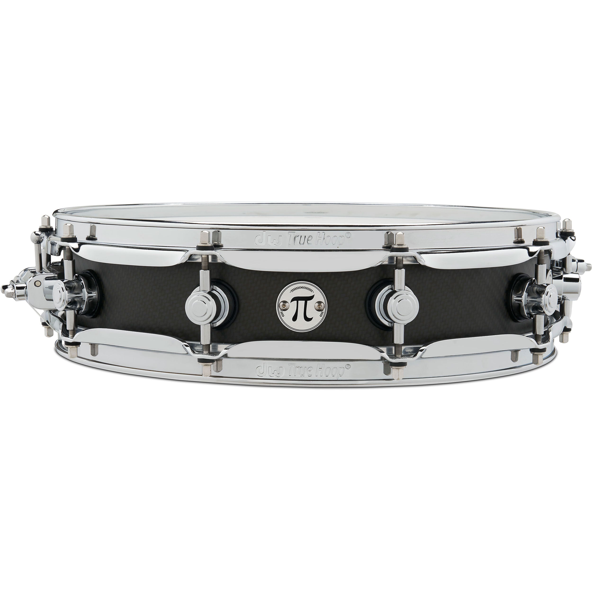 DW Collector's Series Carbon Fiber Pi 14x3.14 Snare Drum-zoom-1