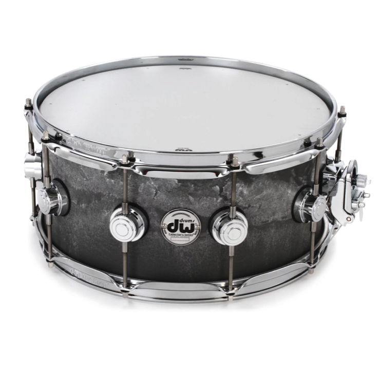 DW Collector's Series Concrete 14x6.5 Snare Drum-zoom-