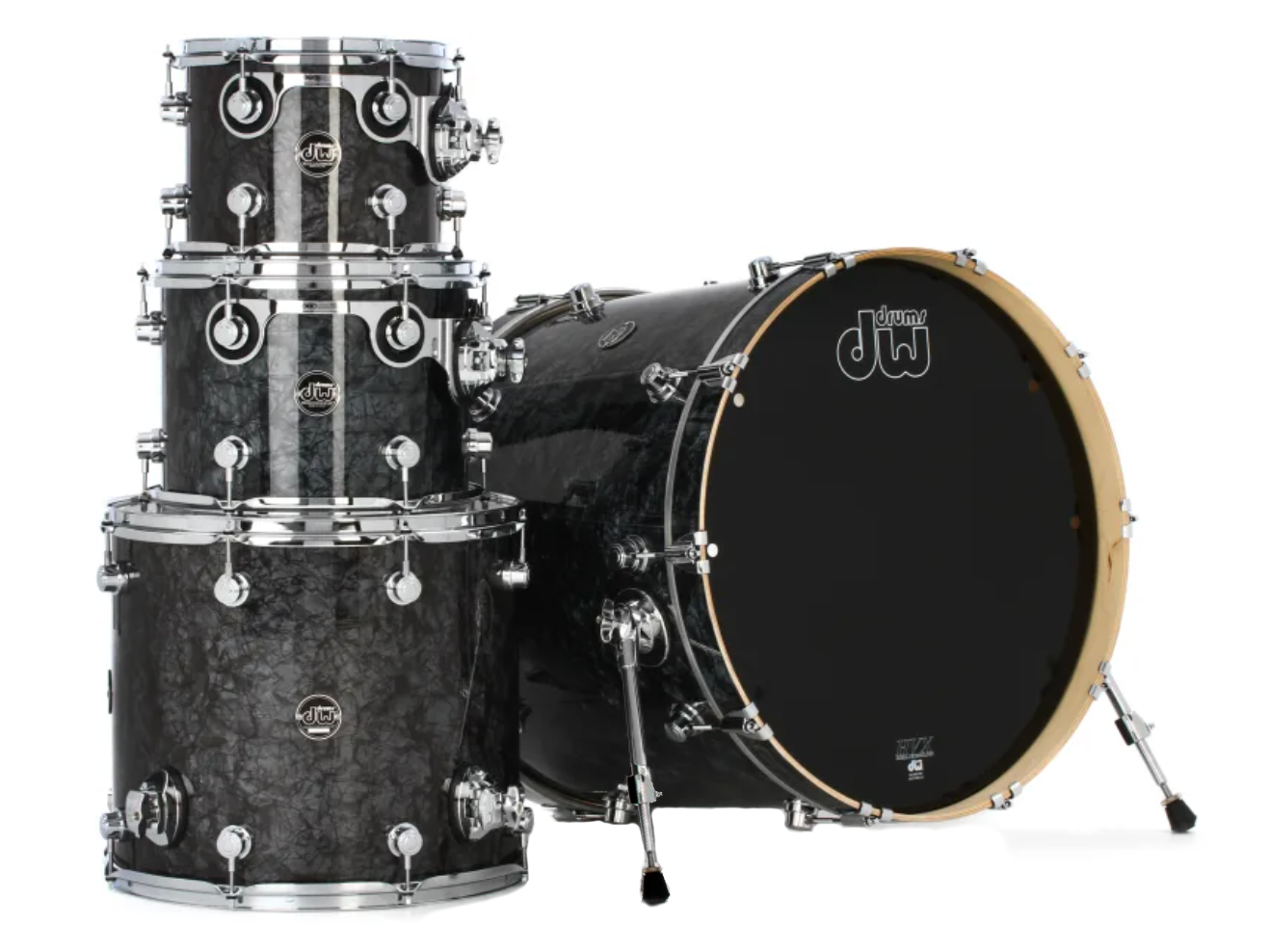 DW Performance Series Black Diamond 22" 4pc Shell Pack