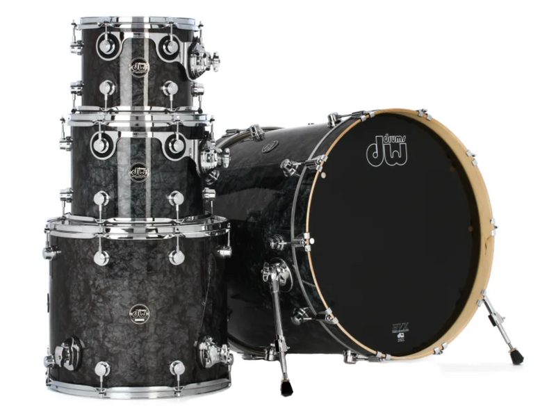 DW Performance Series Black Diamond 22" 4pc Shell Pack-zoom-
