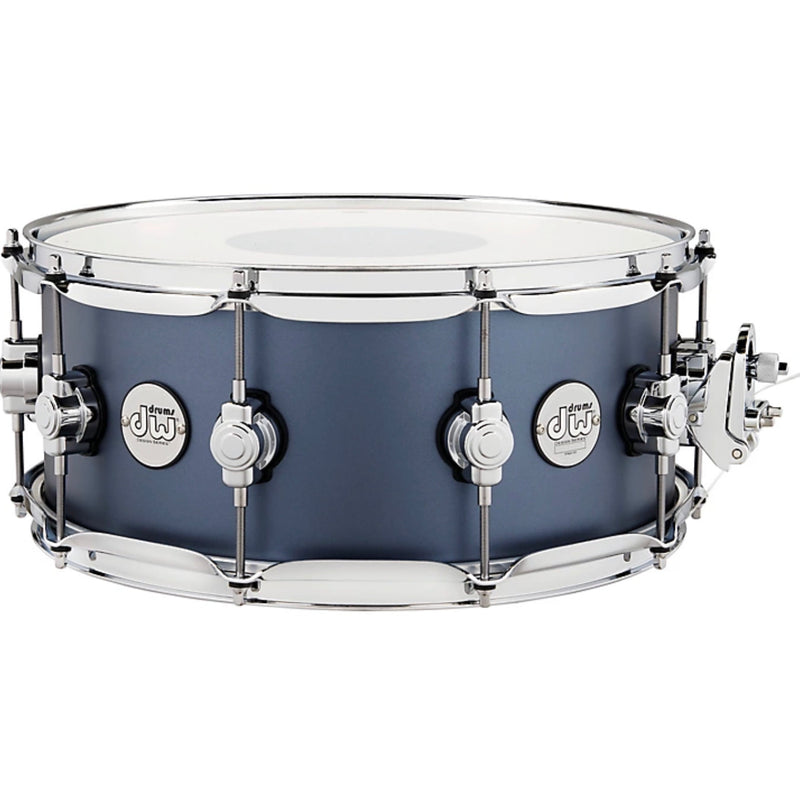 DW Design Series Blue Slate 14x6 Snare Drum-zoom-