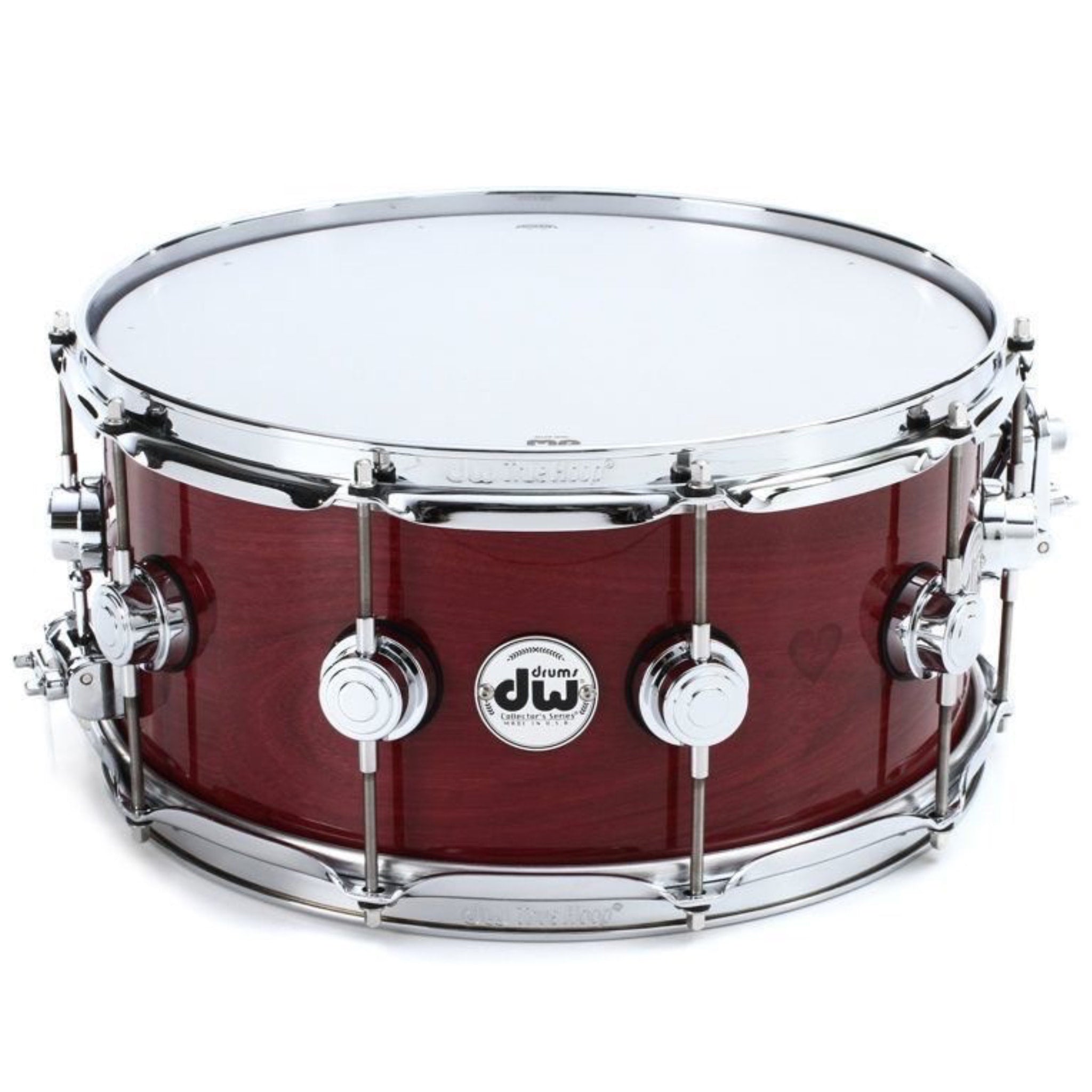 DW Collector’s Series Purpleheart 14x6.5 Snare Drum-zoom-1