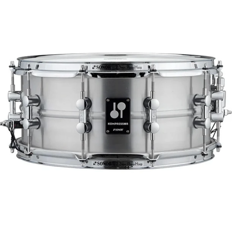 Sonor Kompressor 14x6.5 Aluminium Snare Drum-zoom-