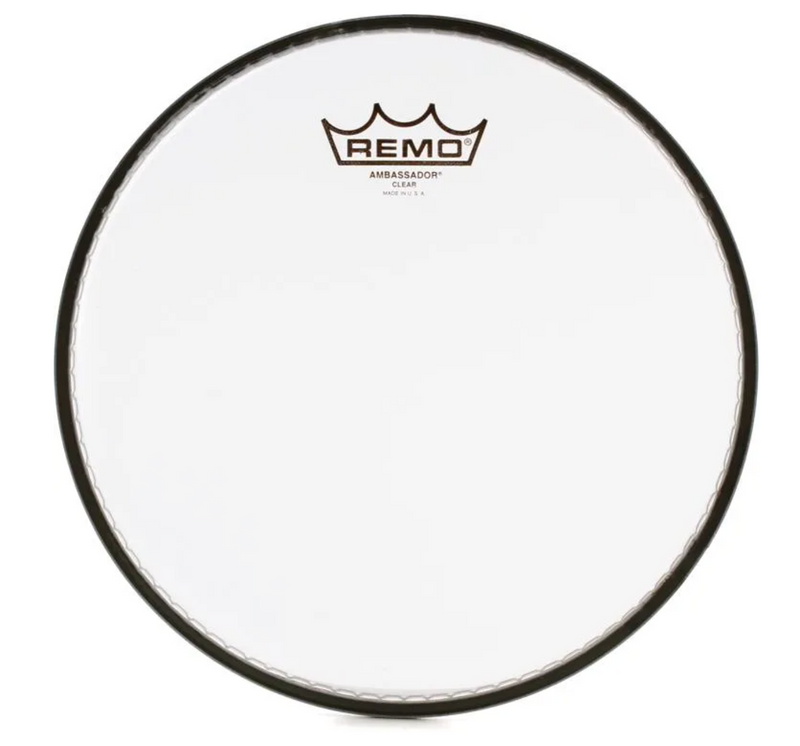 Remo Ambassador Clear 10" Drum Head USA-zoom-