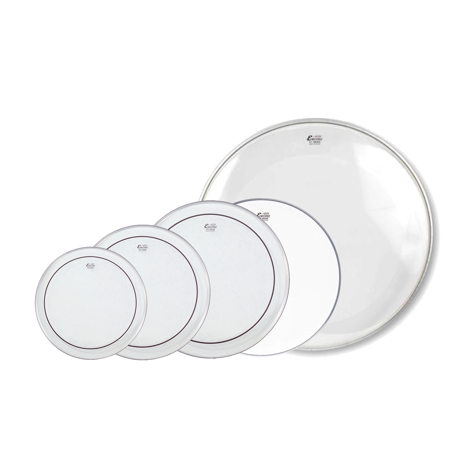 Remo Encore Pinstripe Pro Pack 5pc 20-10-12-14-14-zoom-1