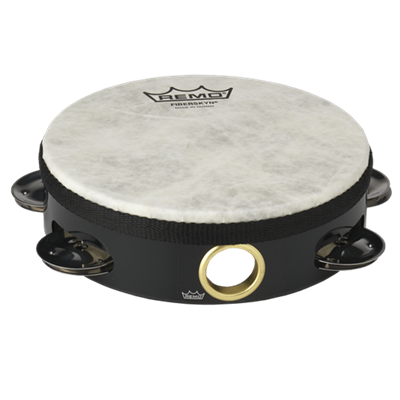 Remo Fiberskyn 6" Tambourine Single Row-zoom-