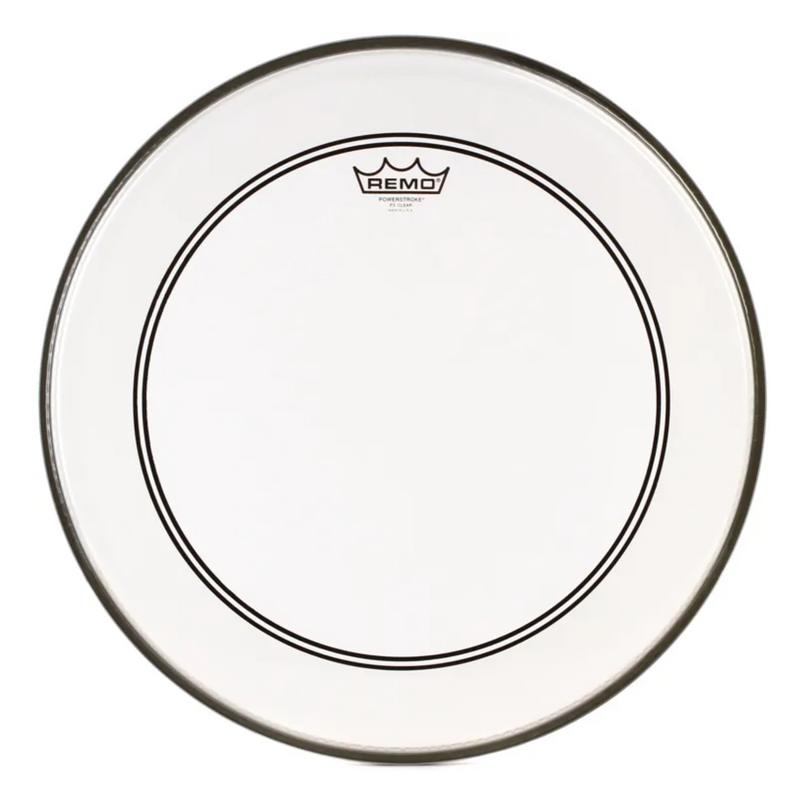 Remo Powerstroke 3 Clear 18" Bass Drum Head USA-zoom-