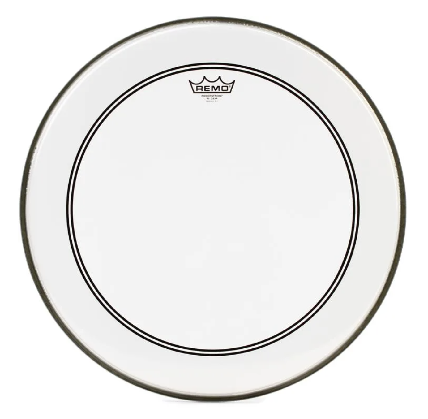 Remo Powerstroke 3 Clear 20" Bass Drum Head USA-1