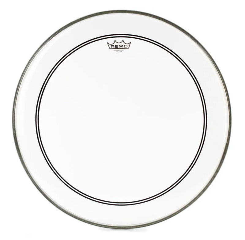 Remo Powerstroke 3 Clear 22" Bass Drum Head USA-zoom-