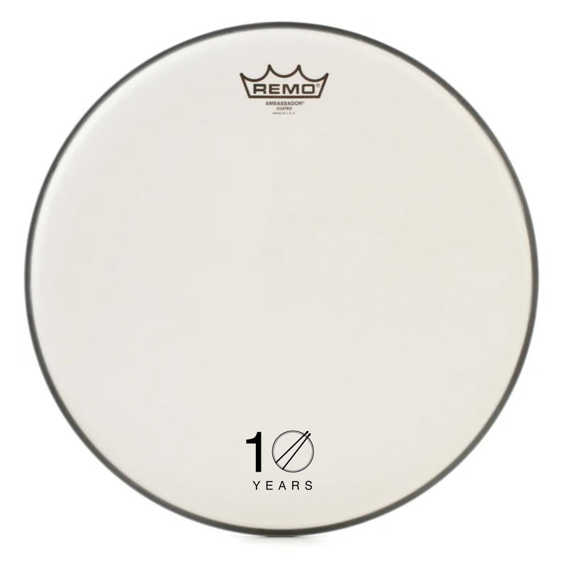 Remo Ambassador Coated 14" Drum Head USA (SDS 10th Anniversary Limited Edition)-zoom-