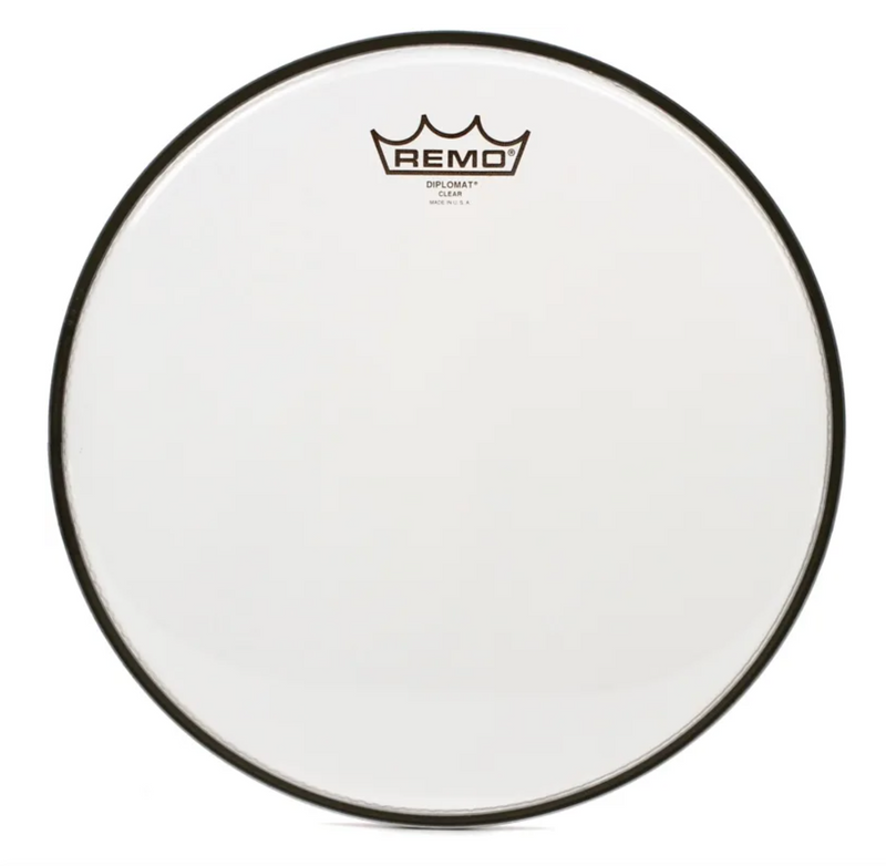 Remo Diplomat Clear 12" Drum Head USA-zoom-