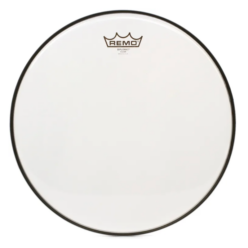 Remo Diplomat Clear 14" Drum Head USA-zoom-