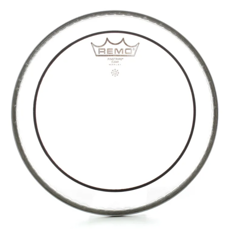 Remo Pinstripe Clear 8" Drum Head USA-zoom-