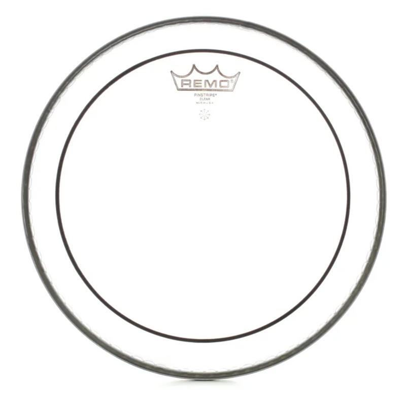 Remo Pinstripe Clear 10" Drum Head USA-zoom-