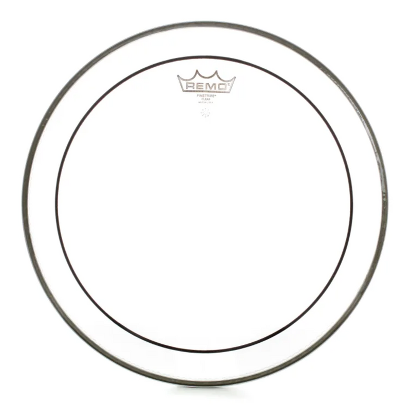 Remo Pinstripe Clear 12" Drum Head USA-zoom-
