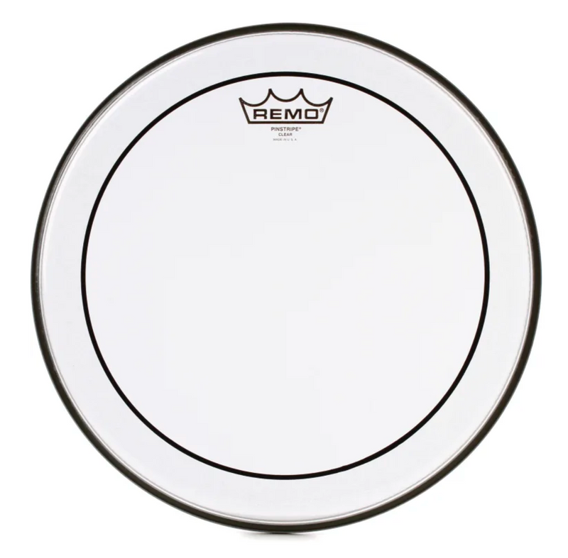 Remo Pinstripe Clear 13" Drum Head USA-zoom-