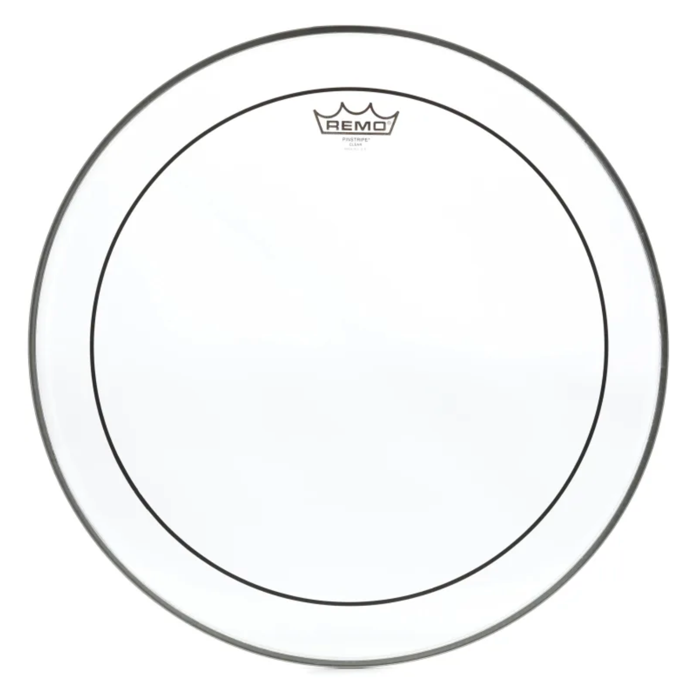 Remo Pinstripe Clear 18" Drum Head USA-1