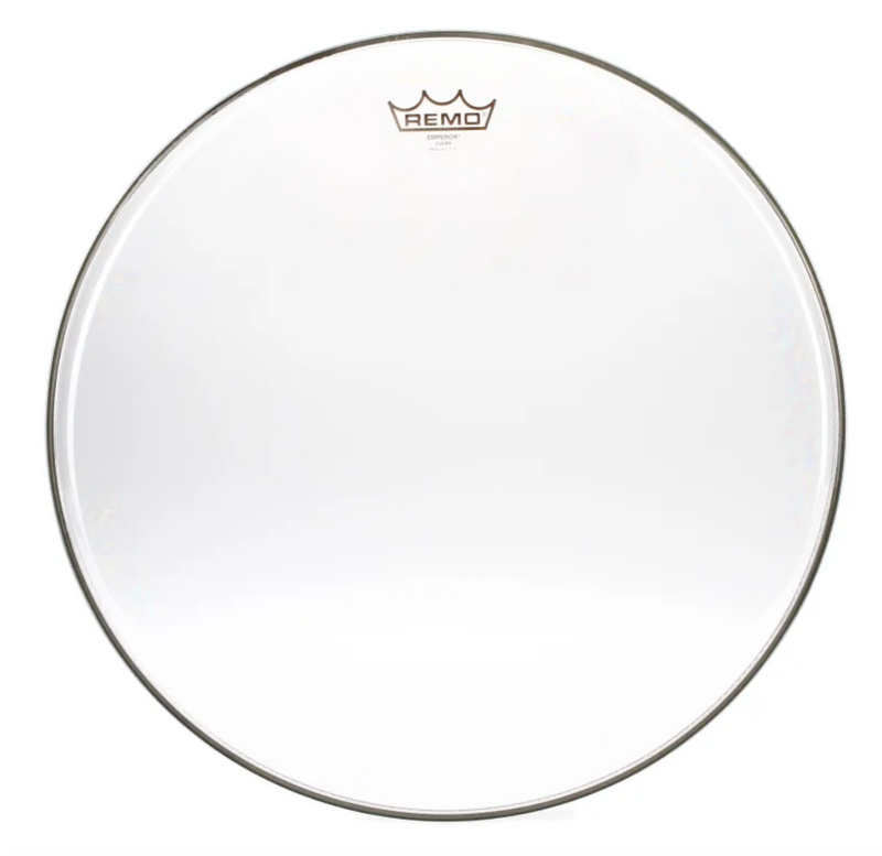 Remo Emperor Clear 18" Drum Head USA-zoom-