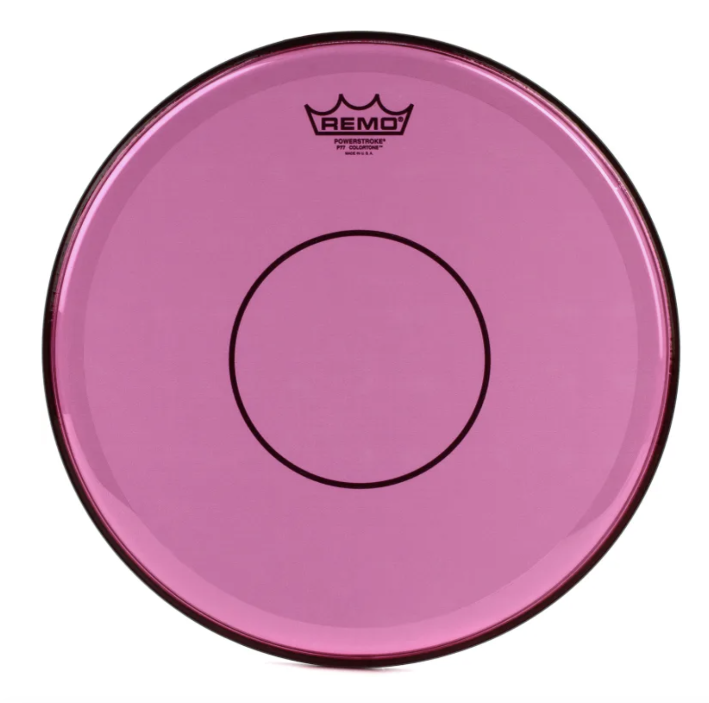 Remo Powerstroke 77 Colortone Pink 14" Drum Head USA-zoom-1