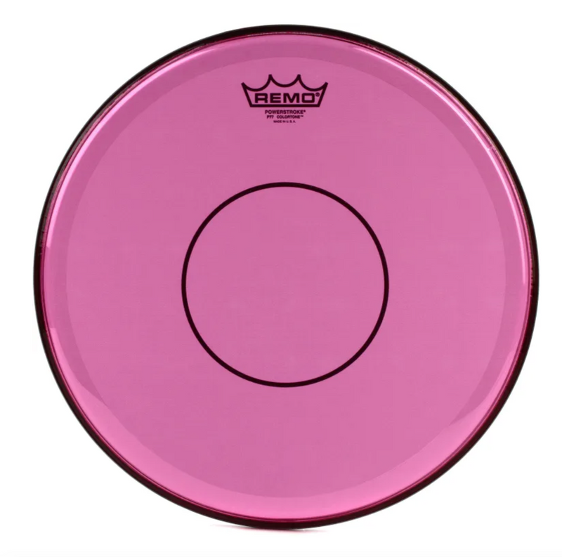 Remo Powerstroke 77 Colortone Pink 14" Drum Head USA-zoom-