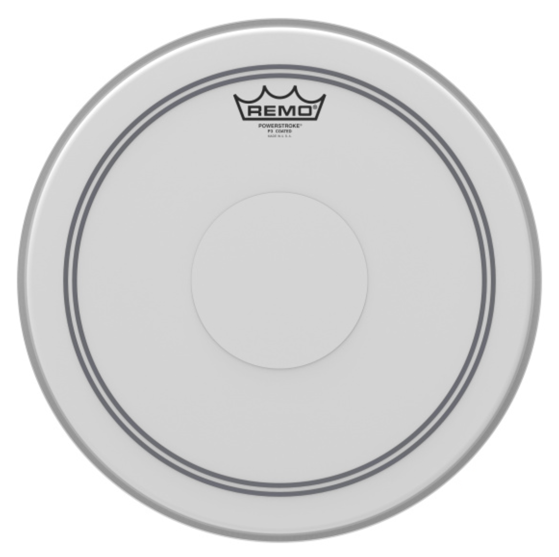 Remo Powerstroke 3 Coated w/ Dot 13" Drum Head USA