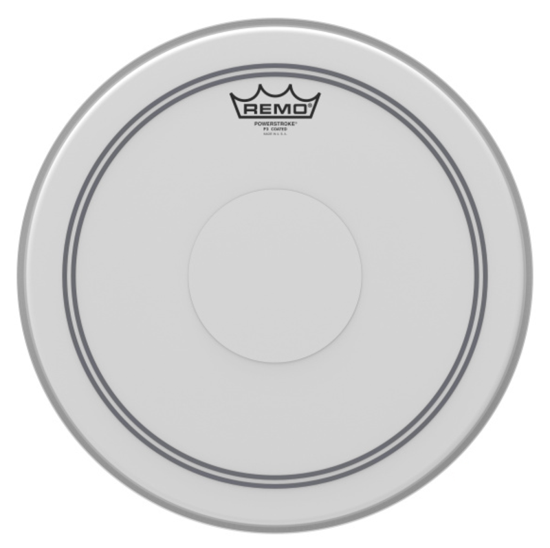 Remo Powerstroke 3 Coated w/ Dot 13" Drum Head USA-zoom-