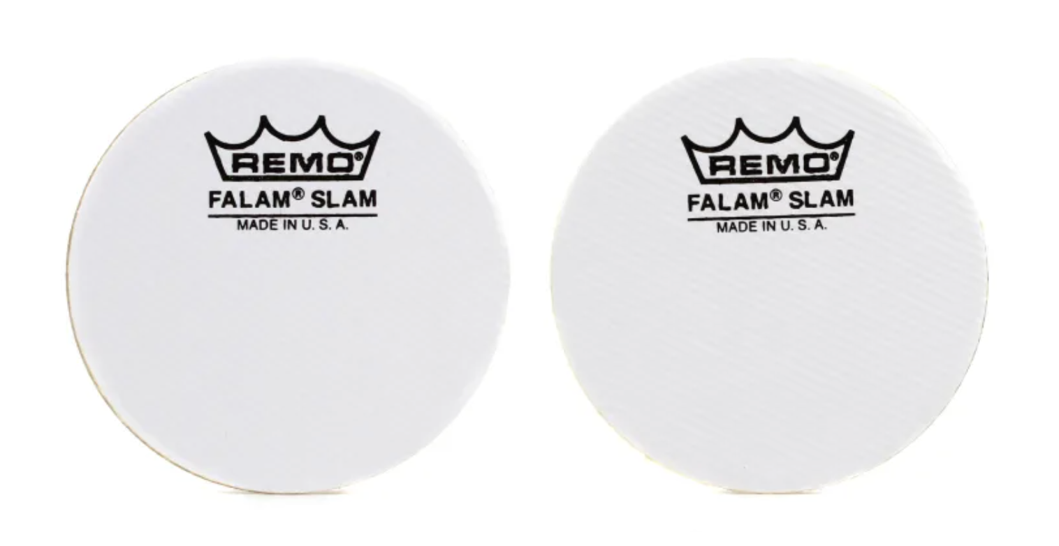 Remo Falam Patch 2.5" Single Kick 2 Pack-zoom-1
