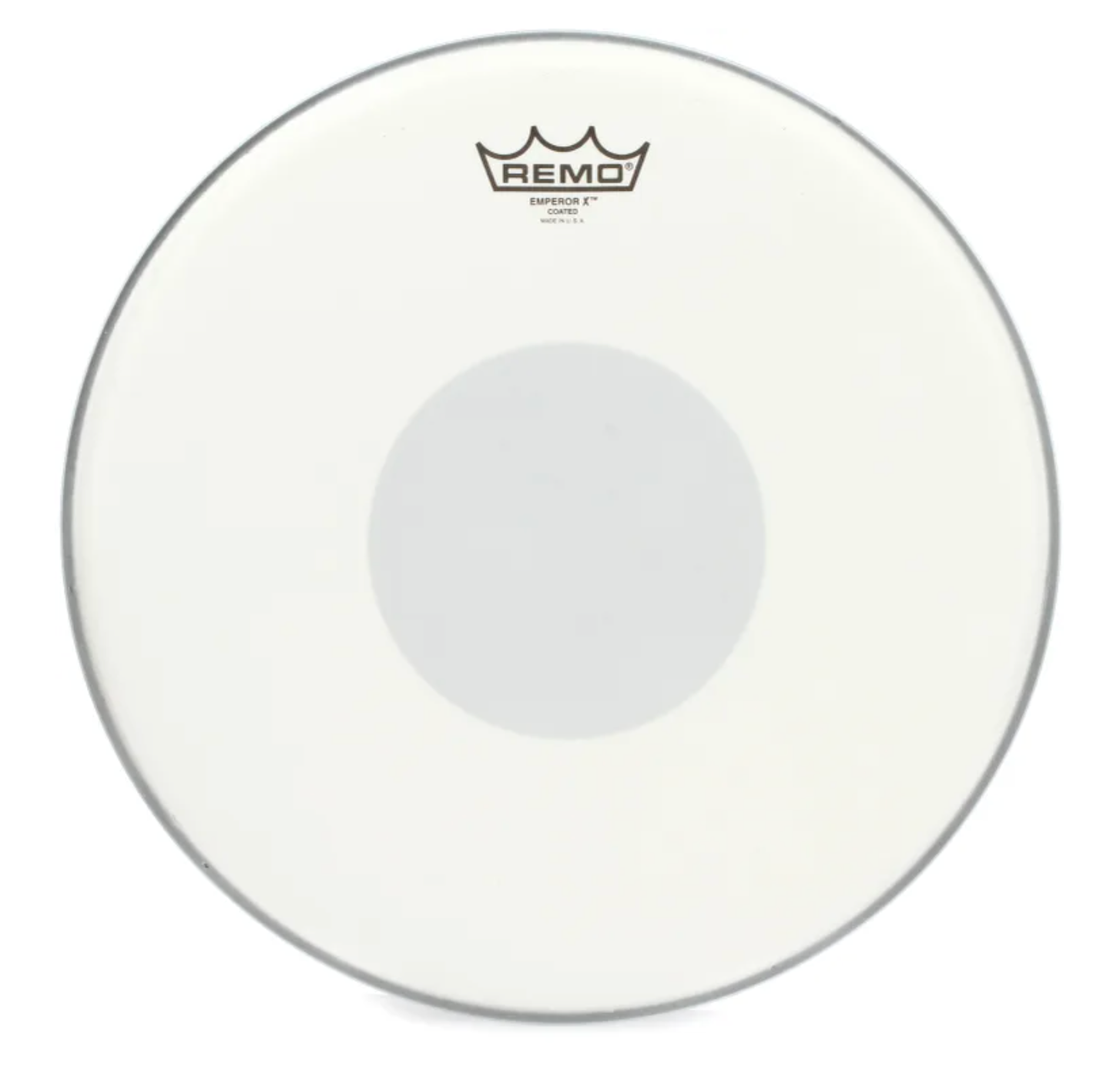 Remo Emperor X Coated Black Dot 14" Drum Head USA