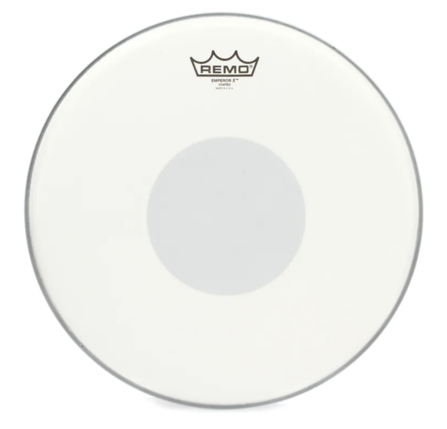 Remo Emperor X Coated Black Dot 14" Drum Head USA-1