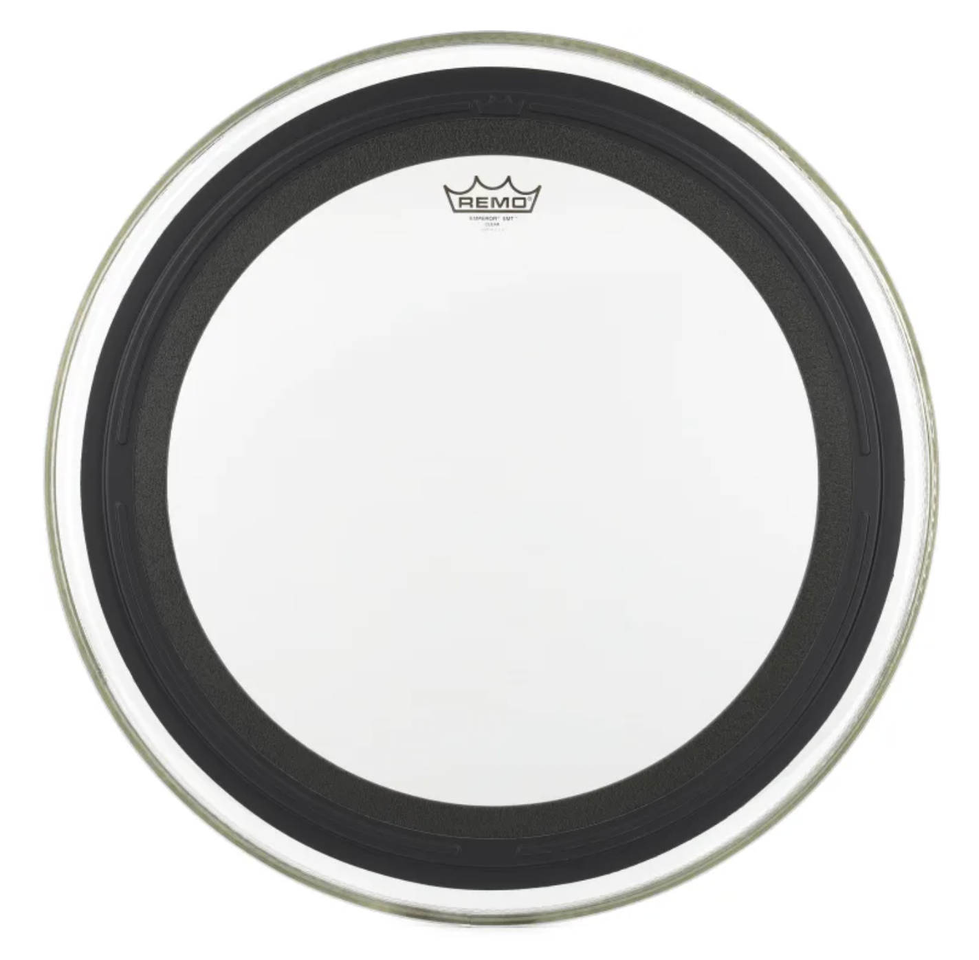 Remo Emperor SMT Clear 22" Drum Head USA-zoom-1