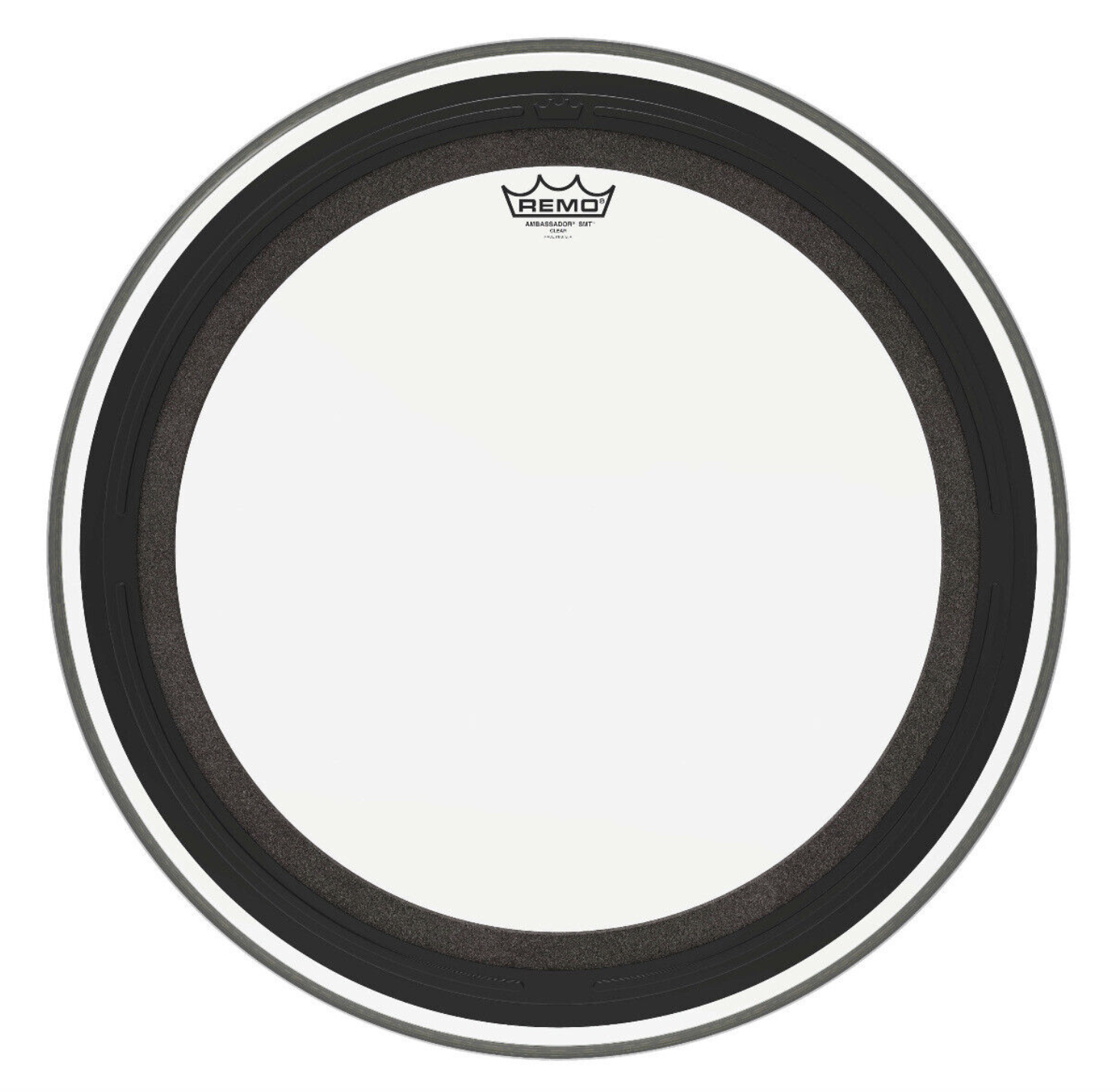 Remo Ambassador SMT Clear 22" Drum Head USA-1