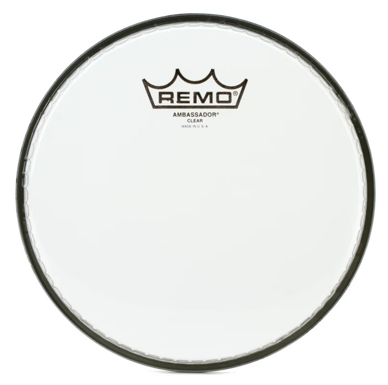 Remo Ambassador Clear 8" Drum Head USA-zoom-