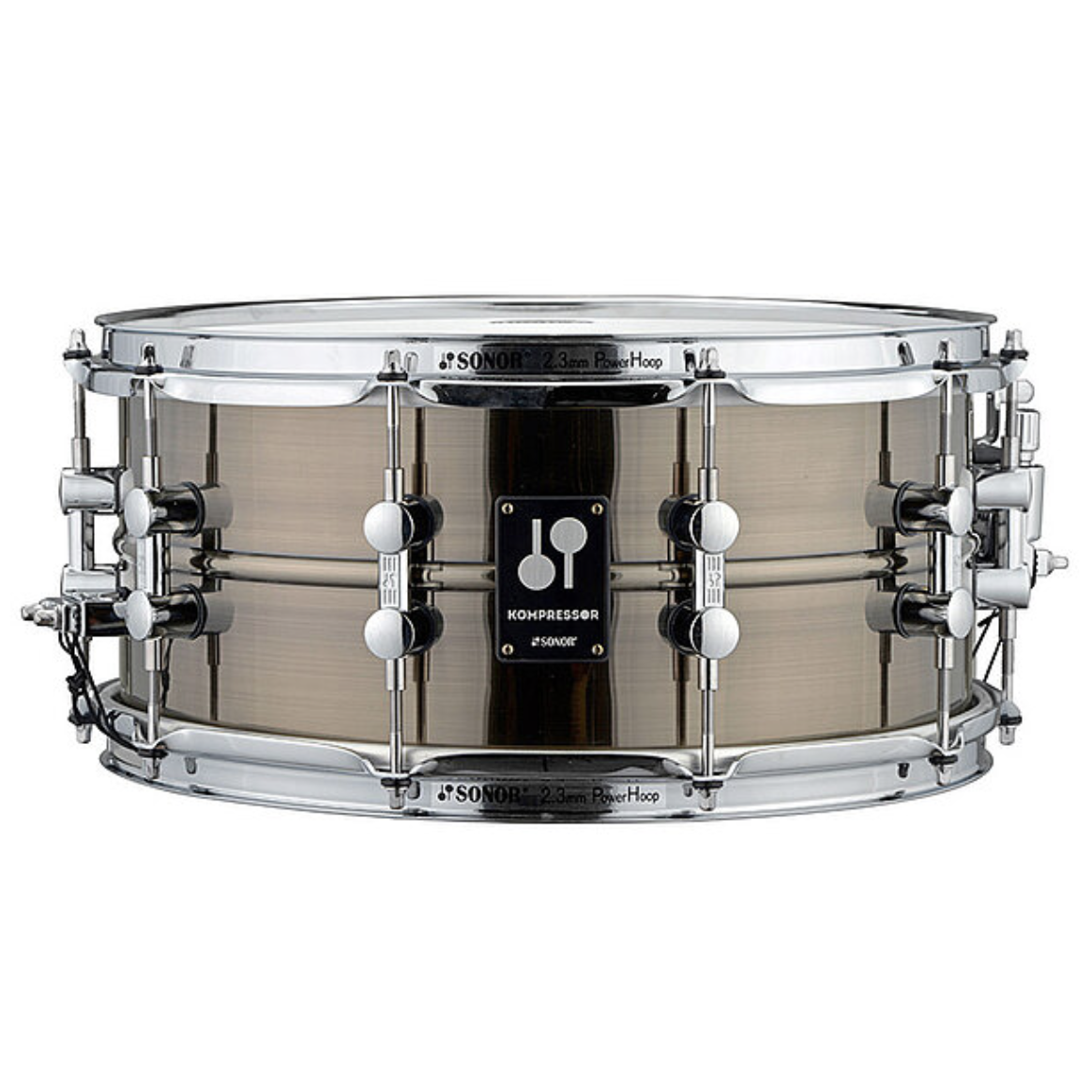 Sonor Kompressor 13x7 Brass Snare Drum-1
