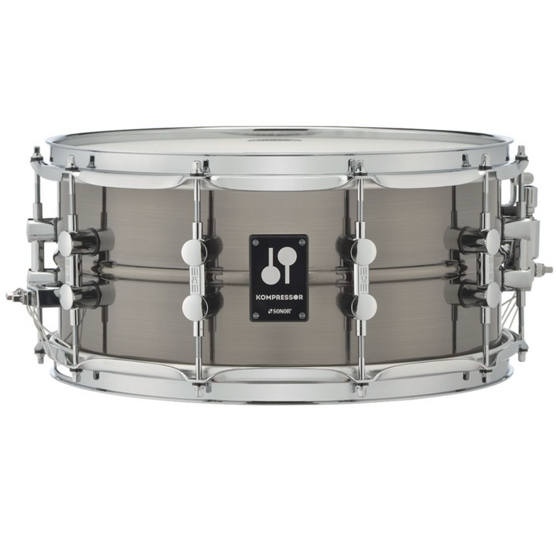 Sonor Kompressor 14x6.5 Brass Snare Drum-zoom-