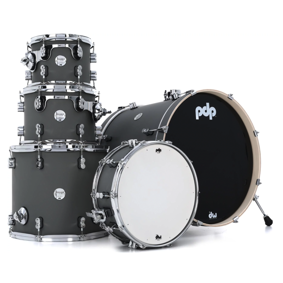 PDP Concept Maple 22" 5pc Shell Pack (Satin Pewter) (Out of Stock)-1