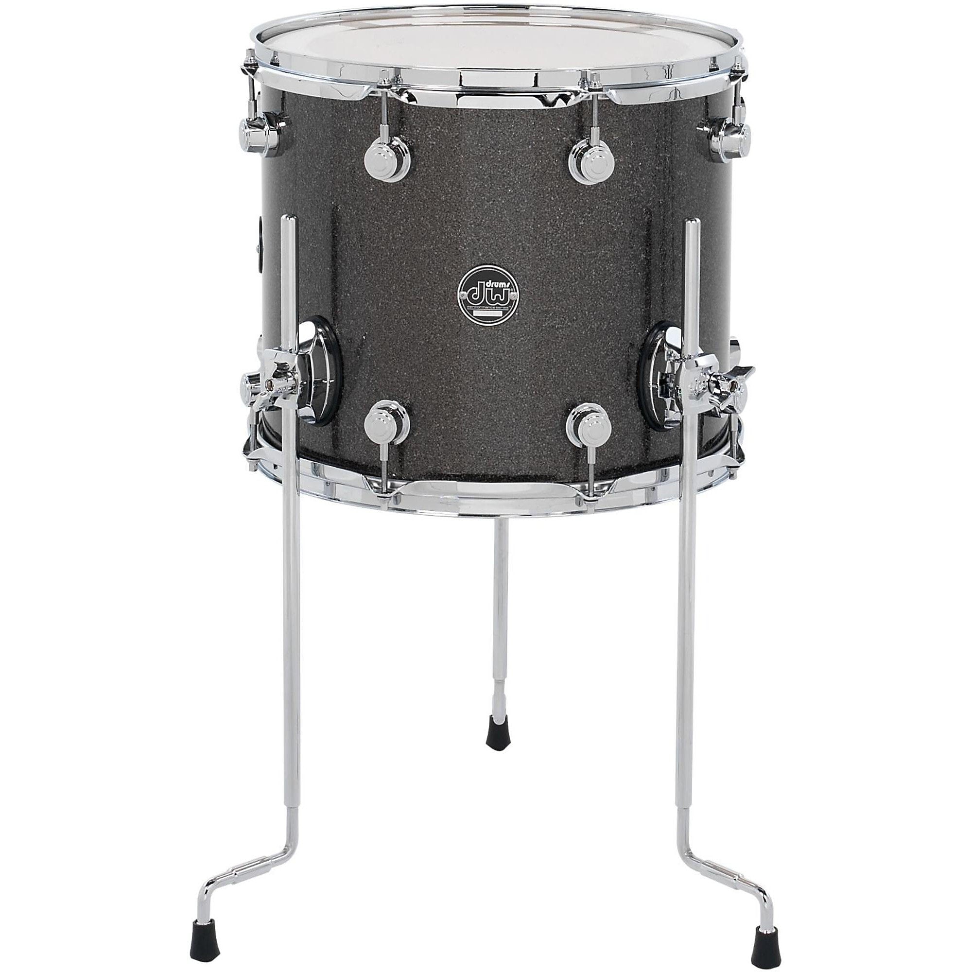 DW Performance Series 14x12 Pewter Sparkle Floor Tom-zoom-1
