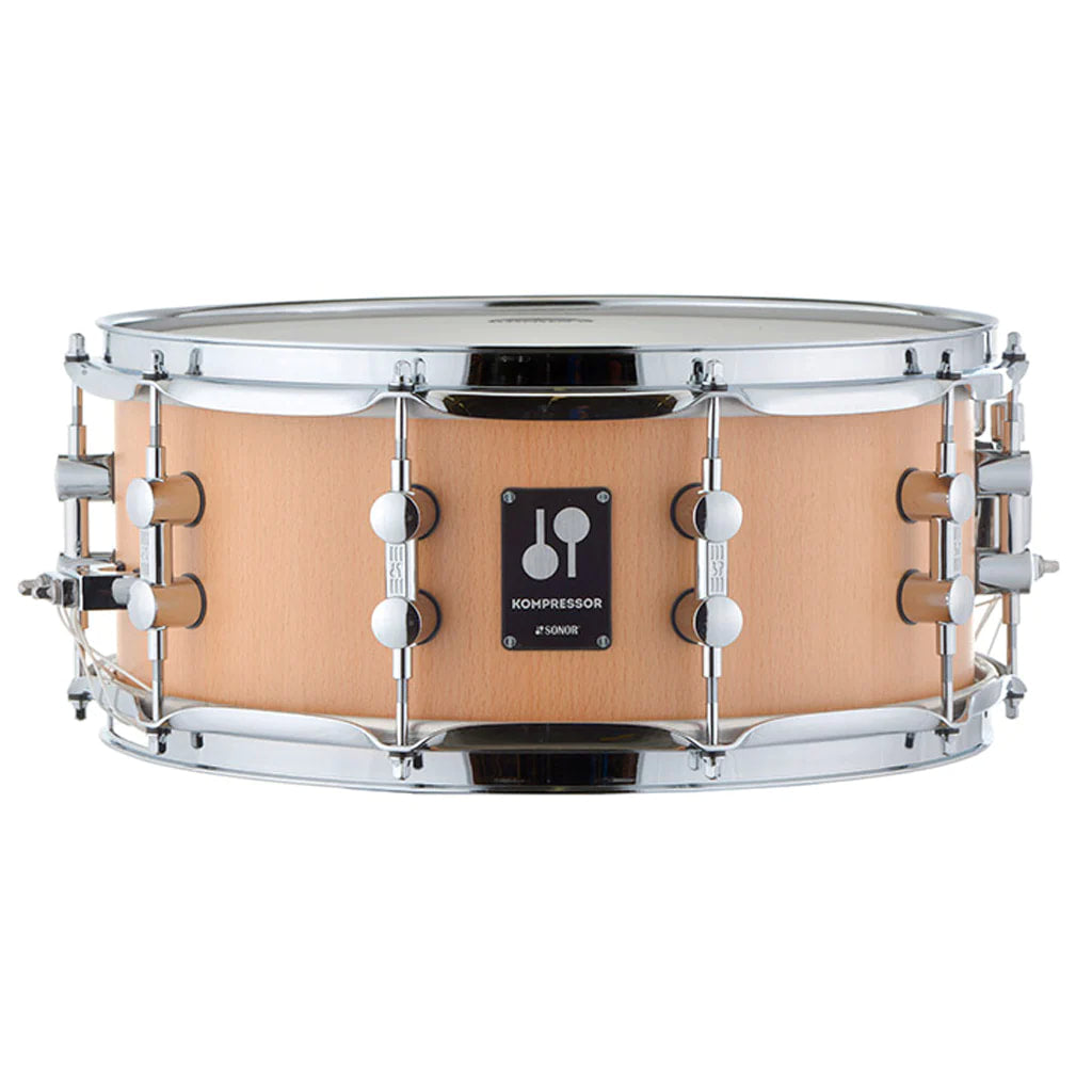 Sonor Kompressor 14x6 Beech Snare Drum-1