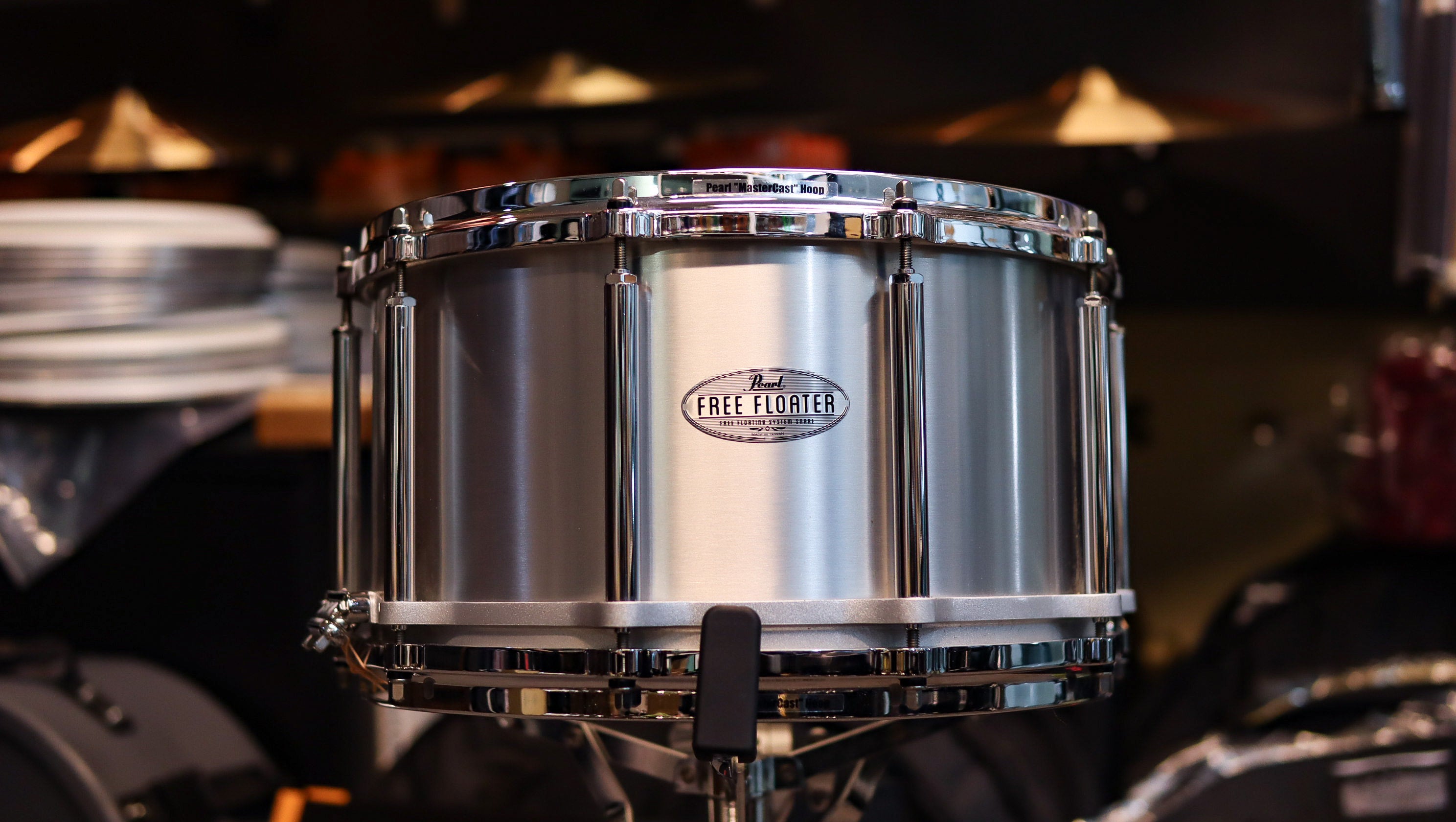 Pearl Free Floater 14x8 Aluminium Snare Drum