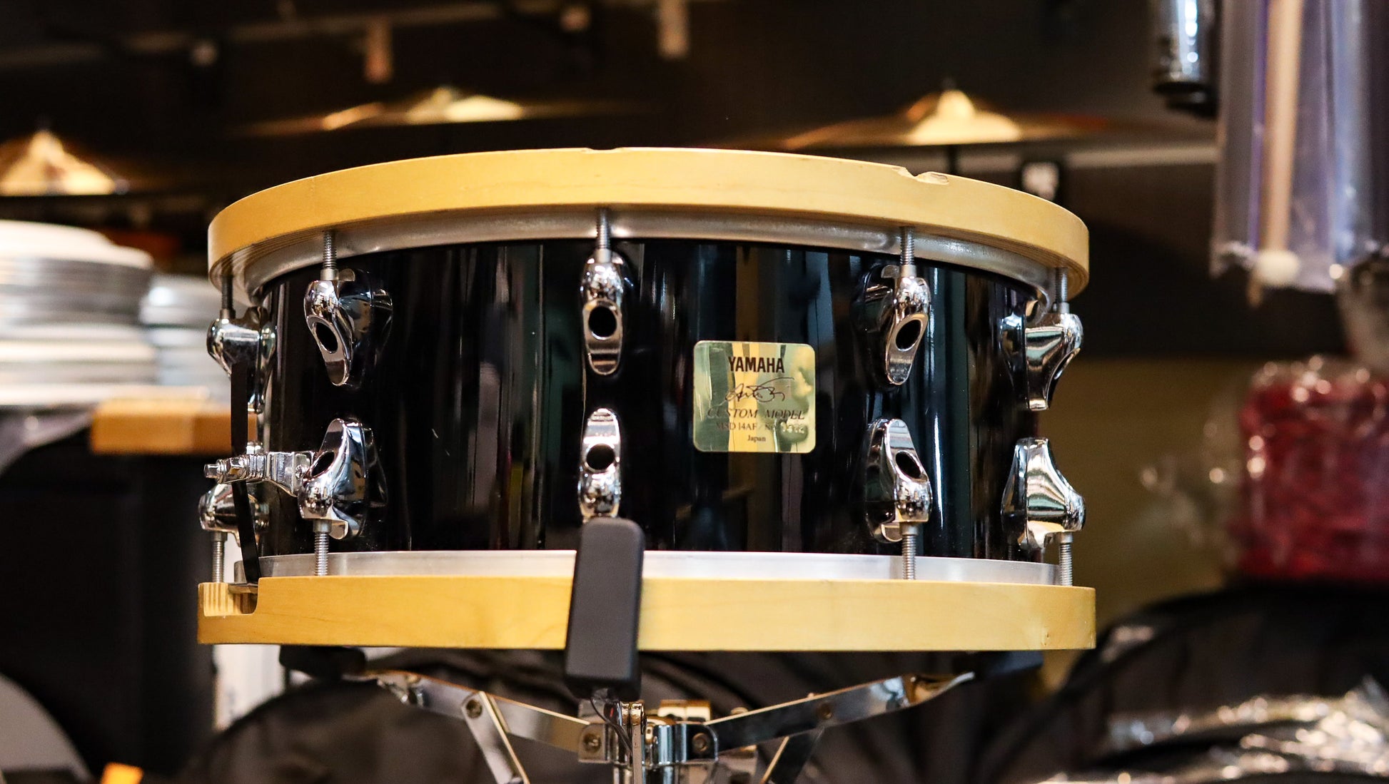 Yamaha 14x6 Anton Fig Signature Snare Drum-1