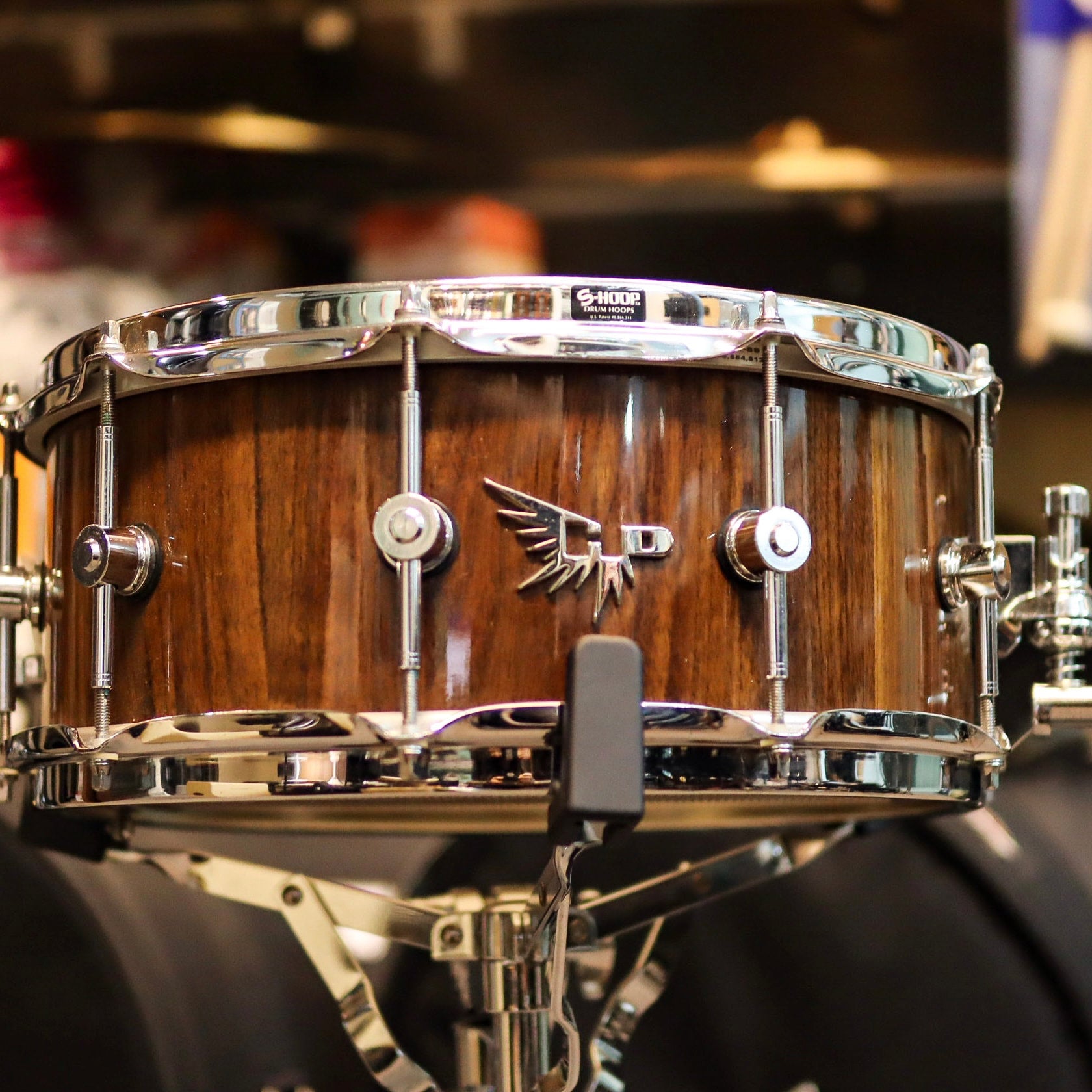 Hendrix Drums 14x6 Sapele Stave Snare Drum (Special Promo)