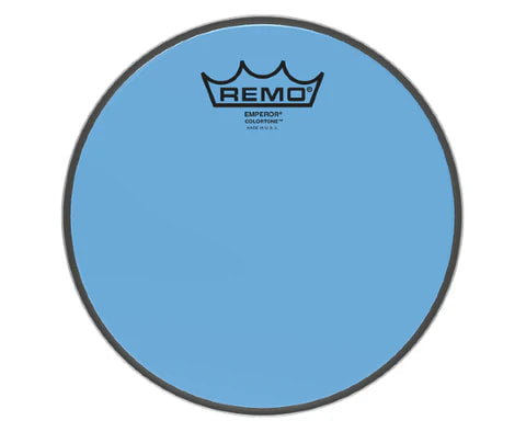 Remo Emperor 10" Colortone Blue Drum Head USA-1