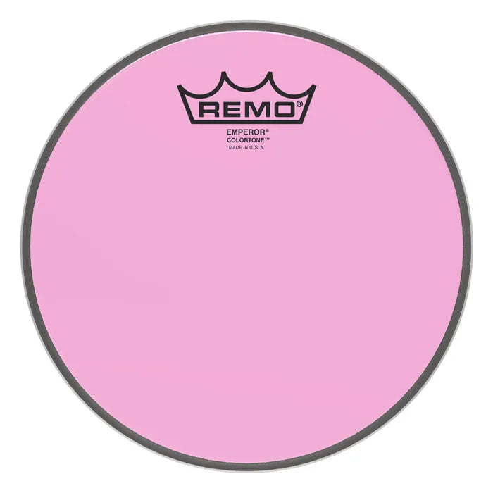 Remo Emperor 12" Colortone Pink Drum Head USA-1